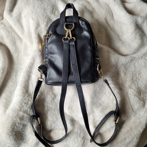 Black Mini Backpack - Picture 4 of 8